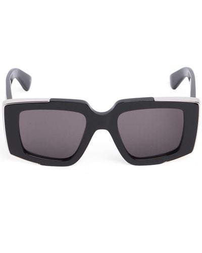 Alexander McQueen Am0446s Acetate Sunglasses - Grey