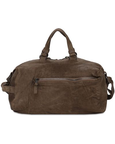 Giorgio Brato Leather Travel Bag - Brown