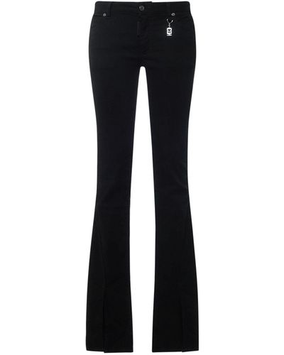 DSquared² Trumpet Low Waisted Flared Jeans - Blue