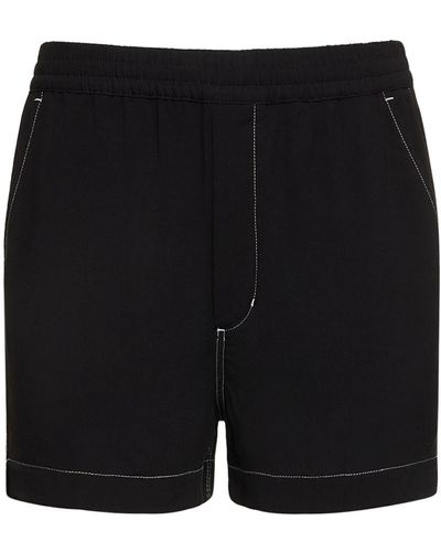 CDLP Viscose Relaxed Shorts - Black