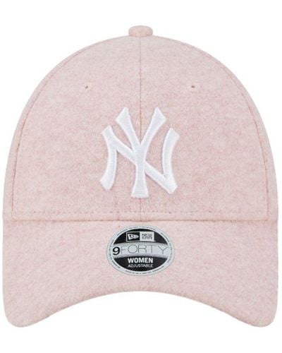 KTZ 9forty Ny Yankees Felt Cap - Pink