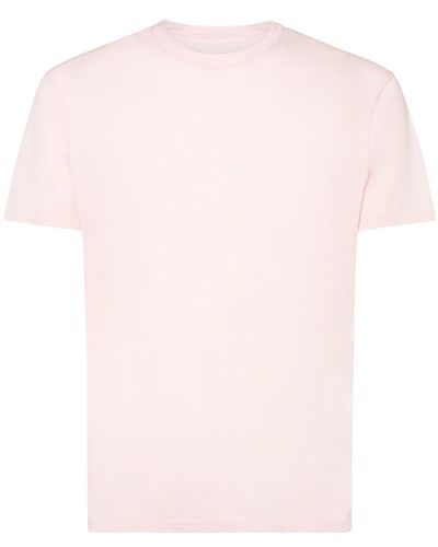 Tom Ford T-shirt en lyocell et coton - Rose