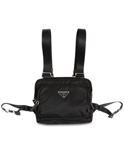 Prada Nylon Belt Bag & Chest Pack - Black