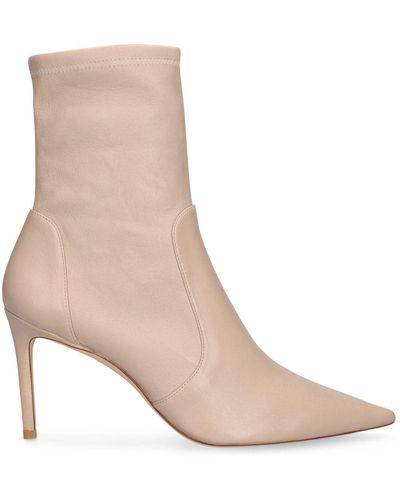 Stuart Weitzman Botines de piel 85mm - Neutro