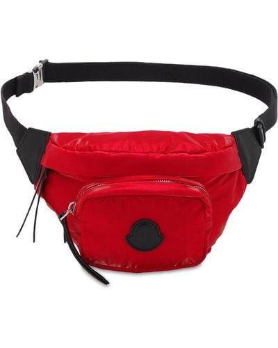 Moncler Felicie Nylon Belt Bag - Red