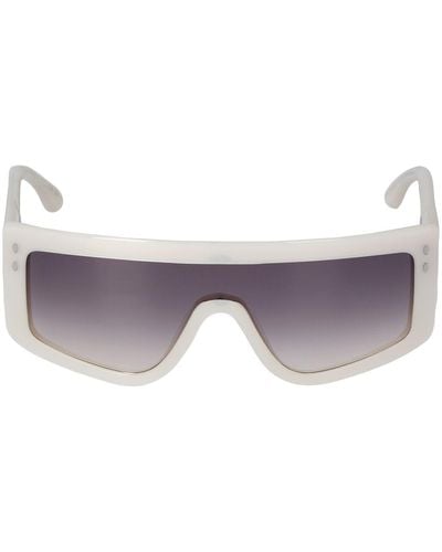 Isabel Marant The New Maxi Temple Acetate Sunglasses - Purple
