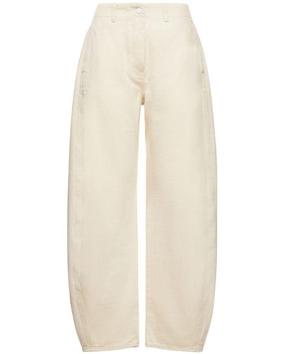 Made In Tomboy Isabelle Cotton Denim Jeans - Natural