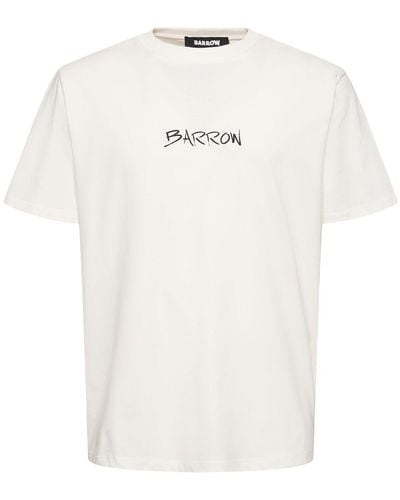Barrow T-shirt Mit Logodruck - Weiß