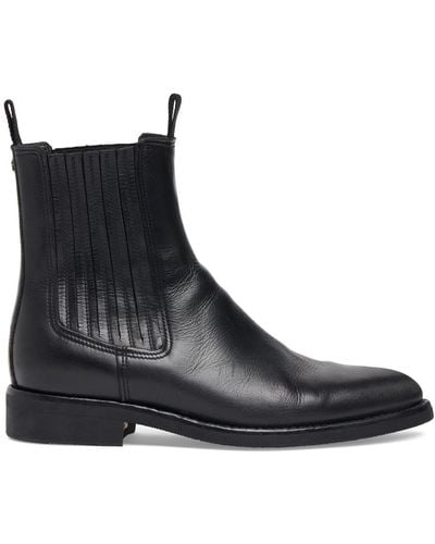 Golden Goose Chelsea Leather Boots - Black