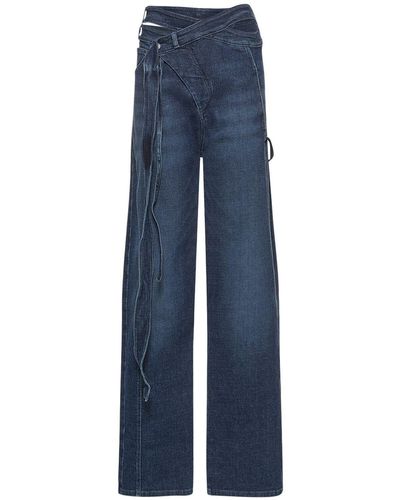 OTTOLINGER Signature Wrap Denim Jeans - Blue