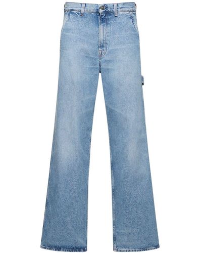 Made In Tomboy Ko-Work Denim Wide Jeans - Blue