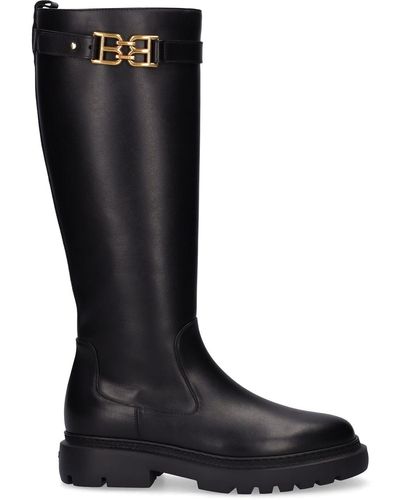 Bally 30mm Gaila-tnl Leather Tall Boots - Black