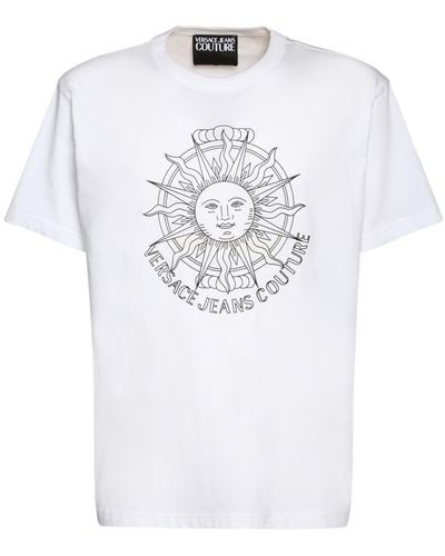 Versace コットンジャージーtシャツ - ホワイト