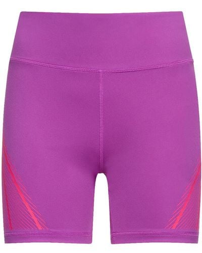 adidas By Stella McCartney Running Biker Shorts - Purple
