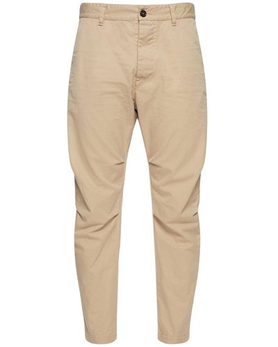 DSquared² Pantalones Sexy Cargo De Sarga De Algodón - Neutro