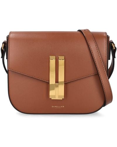 DeMellier London Small Vancouver Smooth Leather Bag - Brown