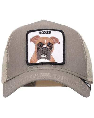 Goorin Bros The Boxer Trucker Hat W/ Patch - Grey