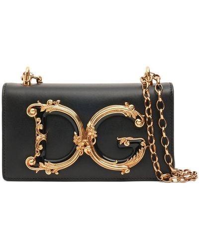 Dolce & Gabbana DG Girls Mini -Tasche - Negro