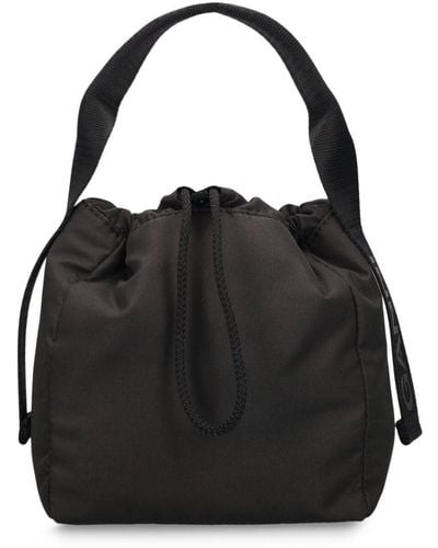 Ganni Recycled Tech Top Handle Bag - Black