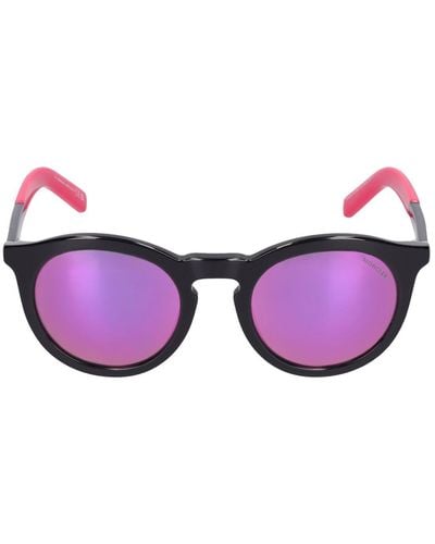 Moncler Odeonn Round Sunglasses - Purple