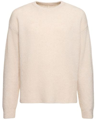 sunflower Suéter de punto acanalado de lana - Neutro