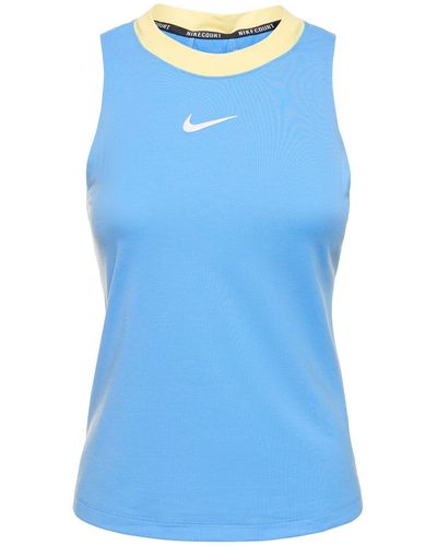 Nike Dri-fit Tennis Tank Top - Blue