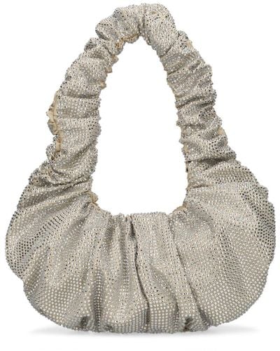 GIUSEPPE DI MORABITO Crystal Shoulder Bag - Metallic
