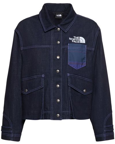 The North Face Piecework Denim Jacket - Blue