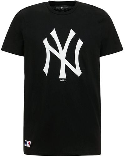 KTZ T-shirt Ny Yankees In Cotone - Nero