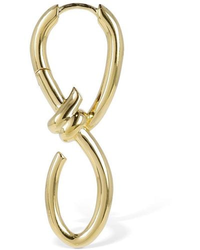 Maria Black Pirro Left Side Mono Earring - Metallic