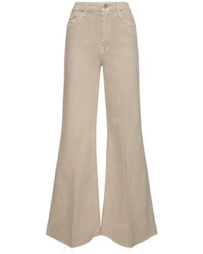 Mother The Roller Frayed Jeans - Natural