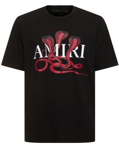 Amiri T-shirt Mit Druck - Schwarz