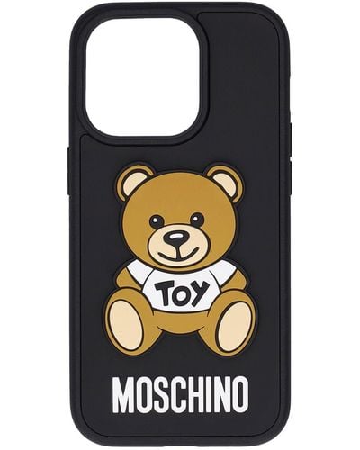 Moschino Iphone 14 Pro Case - Black