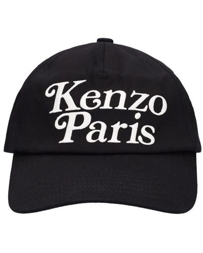 KENZO Baseballkappe Aus Baumwolle "kenzo X Verdy" - Schwarz