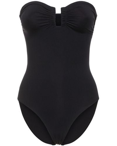 Eres Cassiopee Strapless Swimsuit - Black