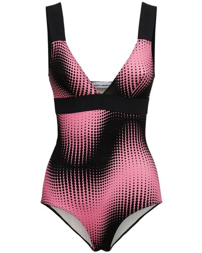 Rabanne Body En Jersey Technique Imprimé Milano - Rose