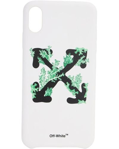 Off-White c/o Virgil Abloh Cover iphone xs max "arrow" - Bianco
