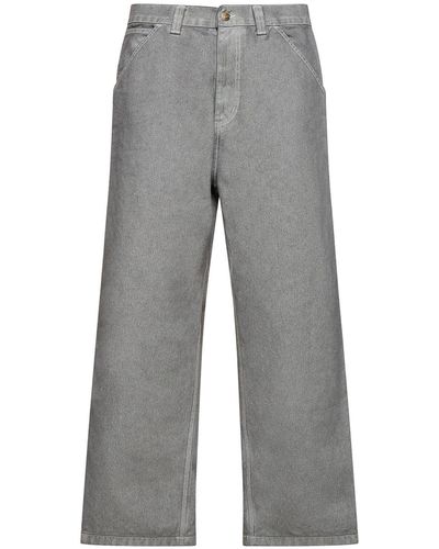Carhartt WIP Og Triple-stitched Cotton Pants - Gray