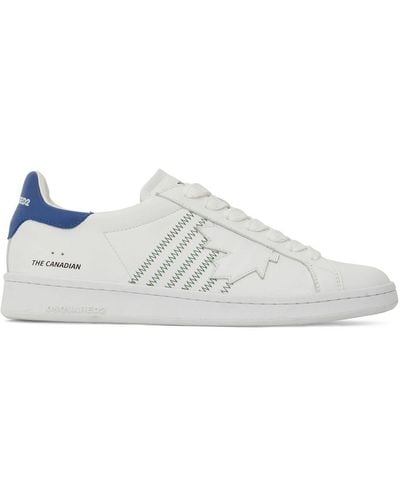 DSquared² Ledersneakers "boxer" - Weiß