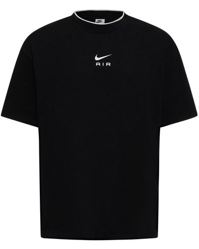 Nike Air L Fit Cotton T-shirt - Schwarz