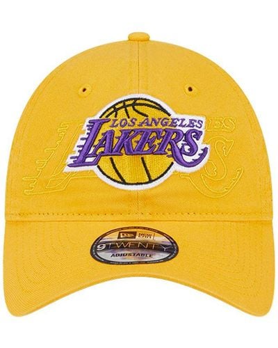 KTZ 9Twenty Lakers Cap - Yellow