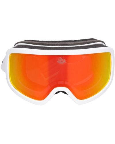 Moncler Terrabeam ski goggles - Arancione