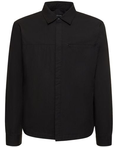 Entire studios Regular Cotton Long Sleeve Shirt - Black
