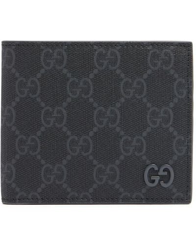 Gucci Bicolor gg Billfold Wallet - Grey