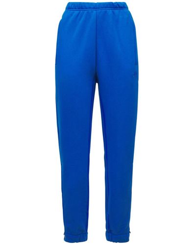 adidas Originals Pantalones Deportivos De Algodón - Azul