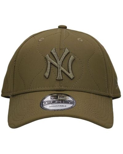KTZ Mlb Quilted 9Forty New York Yankees Cap - Green