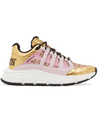 Versace 'Trigreca' Sneaker - Pink