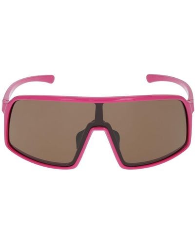 GIUSEPPE DI MORABITO Eckige Sonnenbrille "mask" - Pink