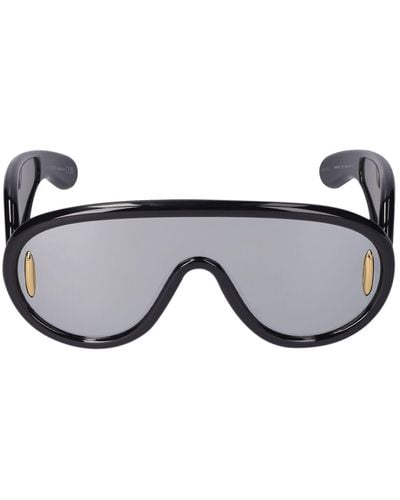 Loewe Paula's Ibiza Mask Sunglasses - Black