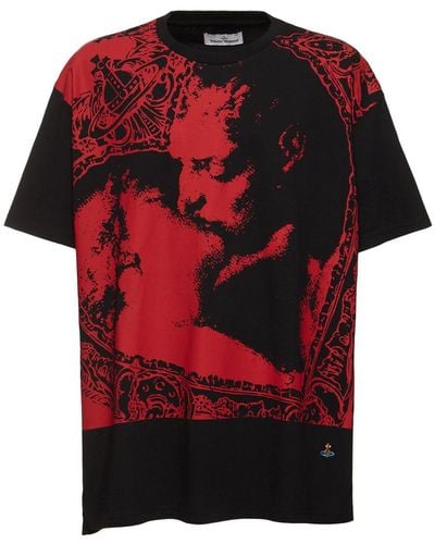 Vivienne Westwood Oversized-t-shirt "kiss" - Rot
